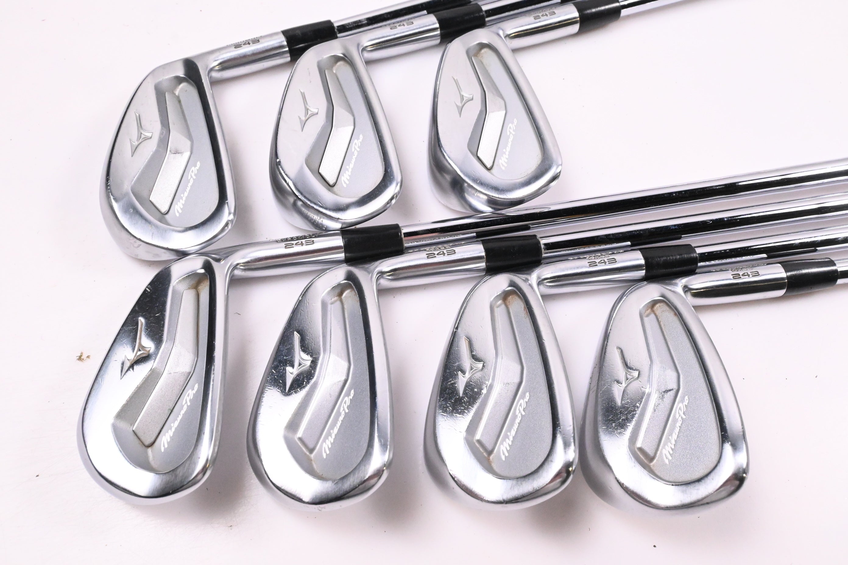 Mizuno Pro 243 Irons / 4-PW / Stiff Flex KBS $-Taper 120 Shafts