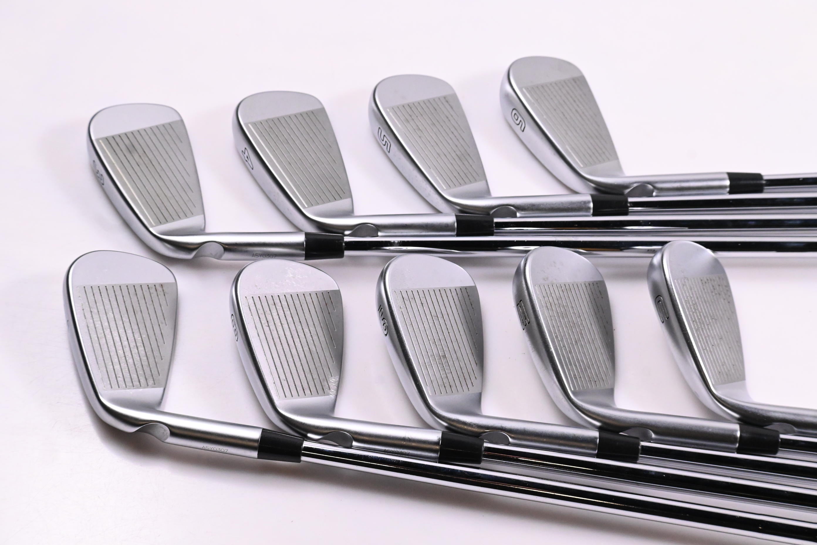 Ping i500 Irons / 3-PW+GW / Blue Dot / Stiff Flex Dynamic Gold 105 S300 Shafts