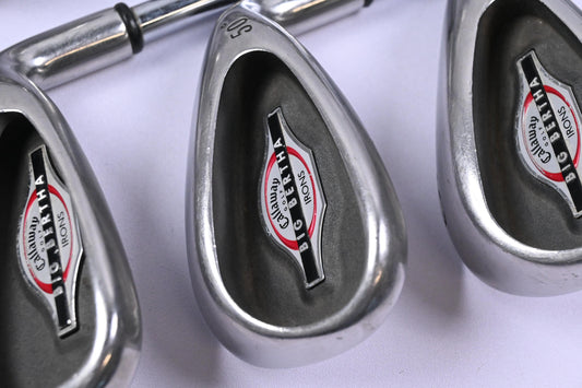 Callaway Big Bertha 2002 Irons / 6-PW+SW / Uniflex Callaway Big Bertha Shafts