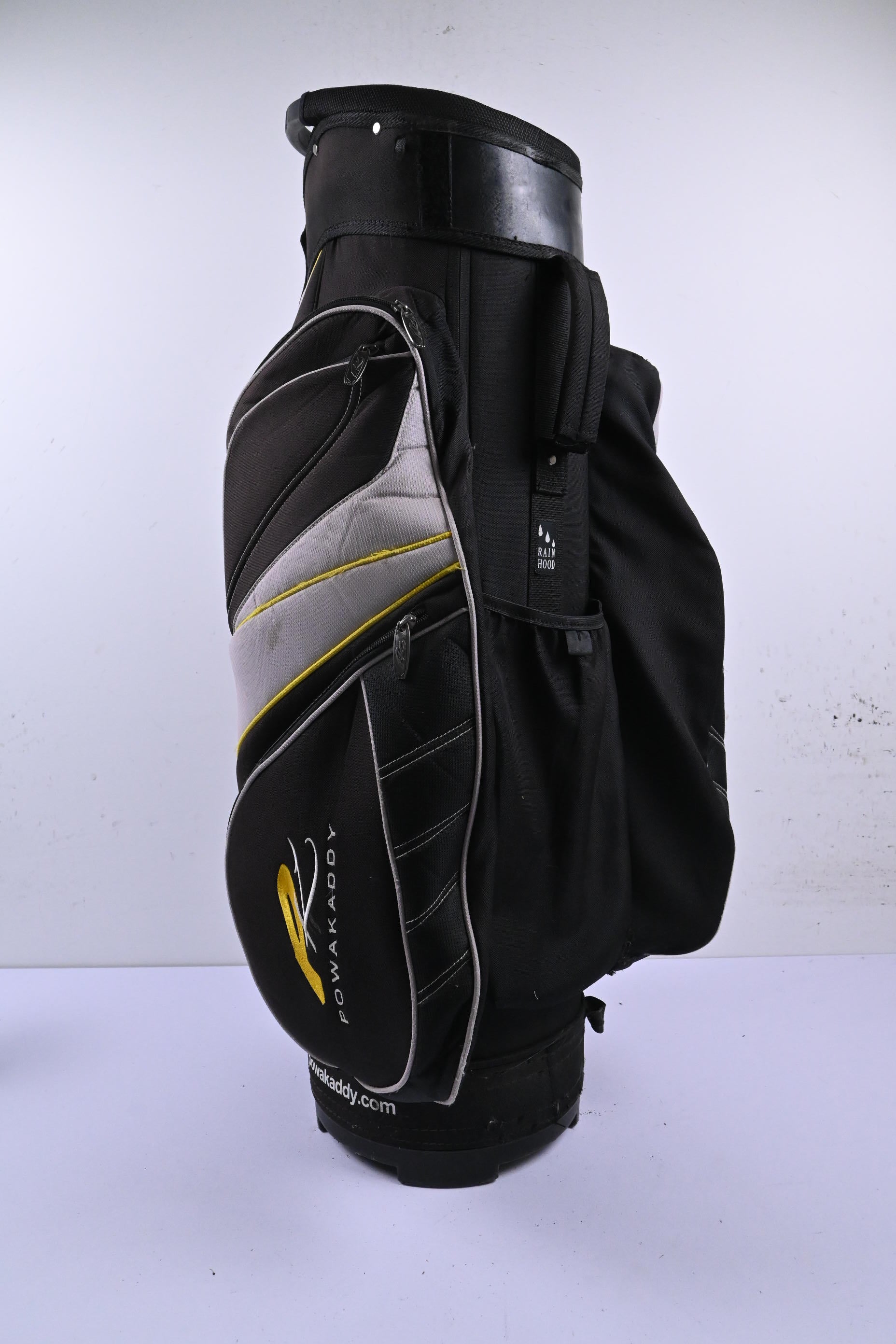Powakaddy Cart Bag / 14-Way Divider / Black & Grey