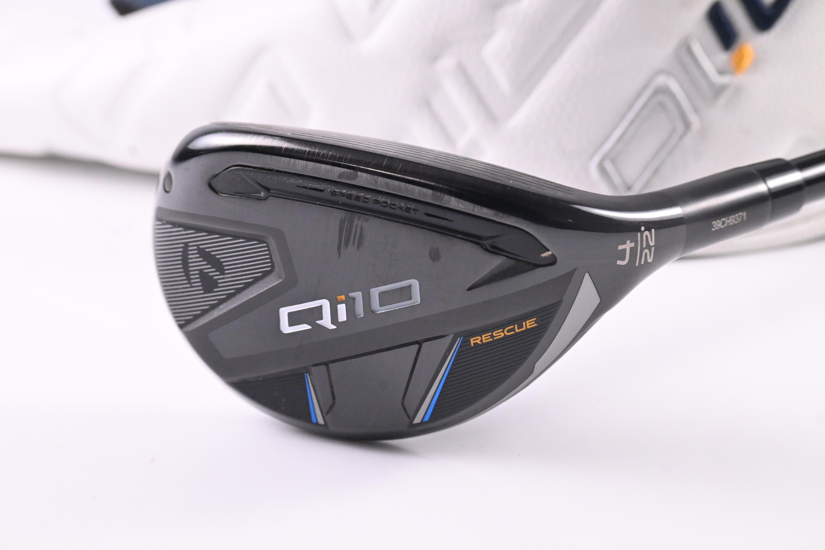 Taylormade Qi10 #4 Hybrid / 22 Degree / Regular Flex Ventus TR Blue 6 Shaft