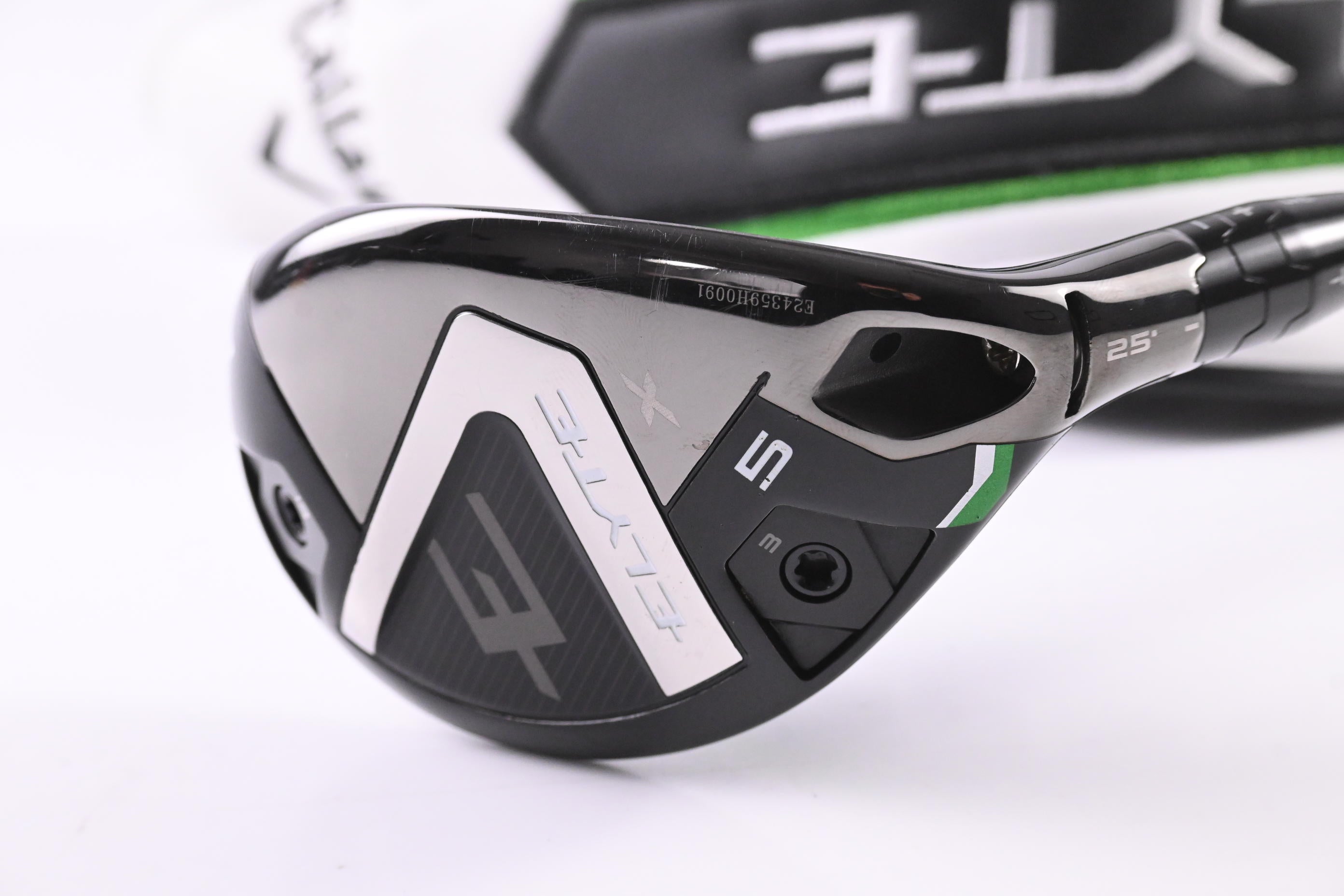 Callaway Elyte X #5 Hybrid / 25 Degree / Regular Flex Denali Charcoal 60 Shaft