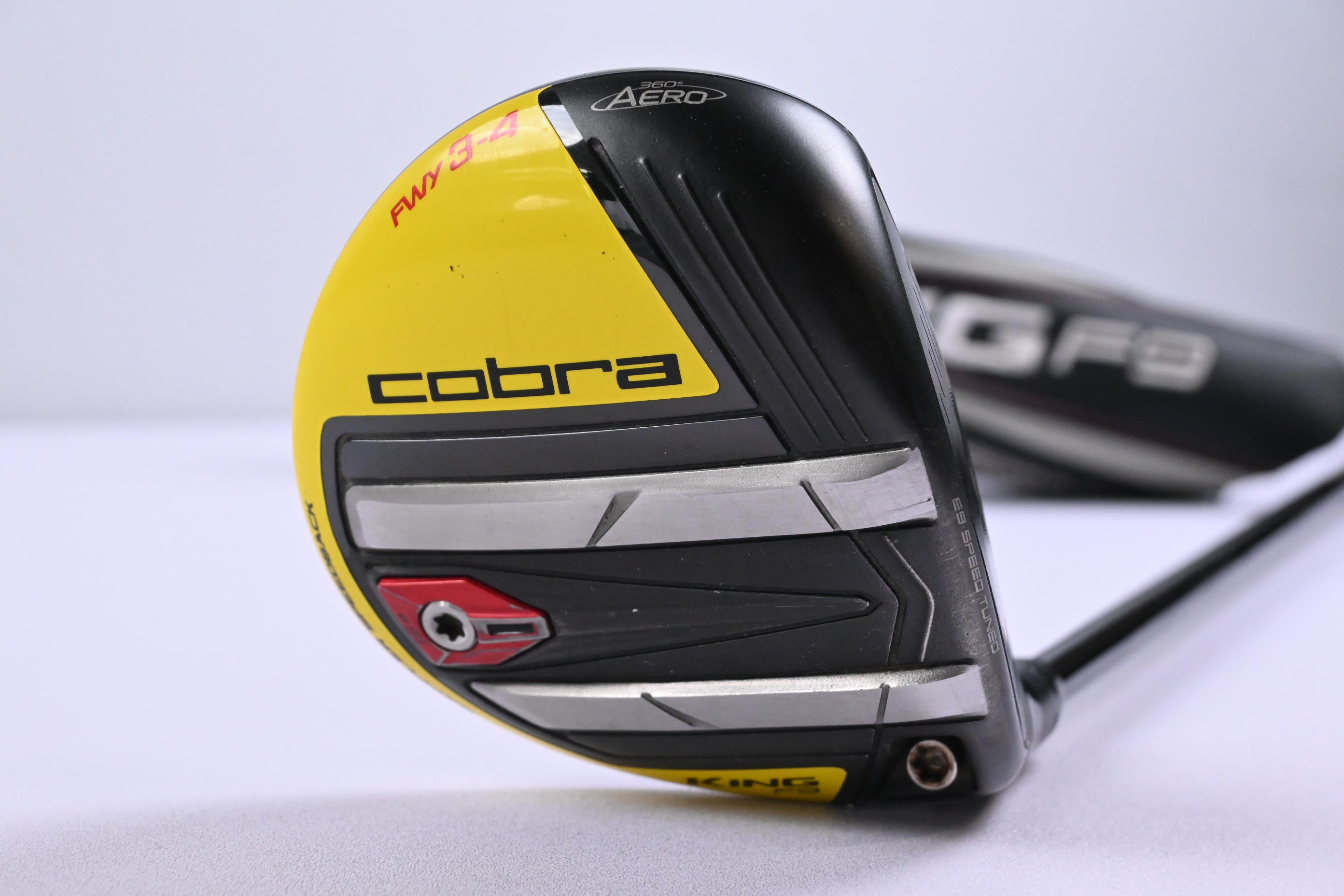 Cobra King F9 #3 Wood / 14.5 Degree / Regular Flex Aldila Rogue Black 70 Shaft