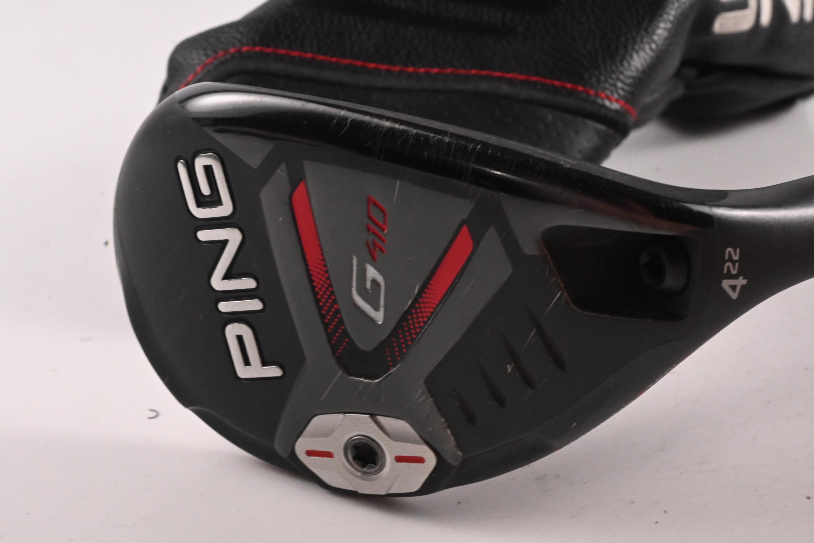 Ping G410 #4 Hybrid / 22 Degree / Stiff Flex Ping Alta CB Red 70 Shaft