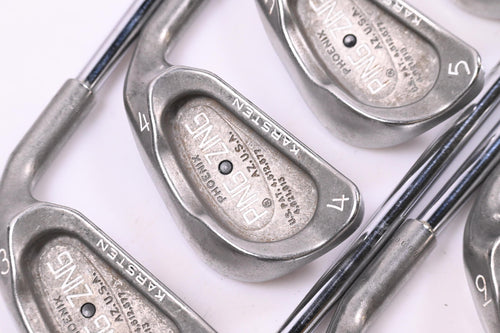 Ping Zing Irons / 3-PW+SW / Black Dot / Stiff Flex Ping KT-M Shafts