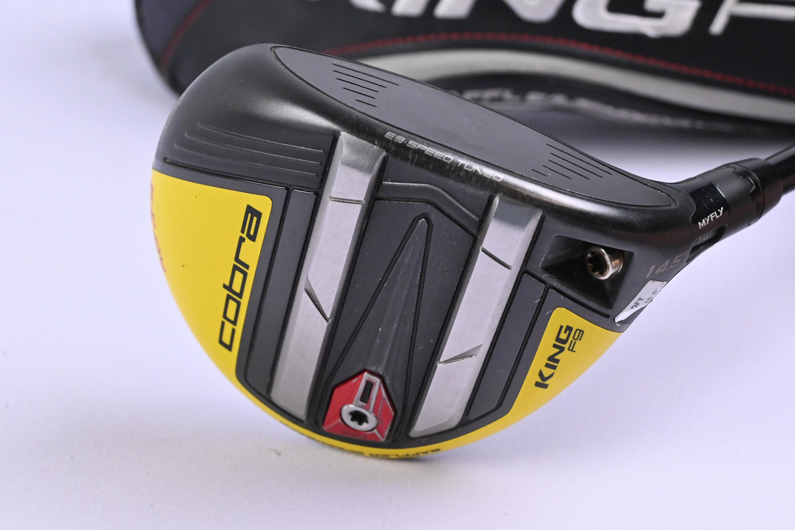 Cobra King F9 #3 Wood / 14.5 Degree / Regular Flex Aldila Rogue Black 70 Shaft