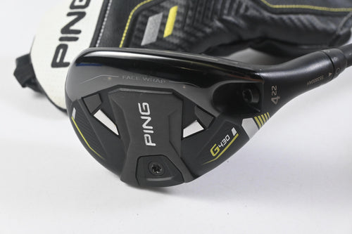 Ping G430 #4 Hybrid / 22 Degree / Stiff Flex Ping Alta CB Black 70 Shaft