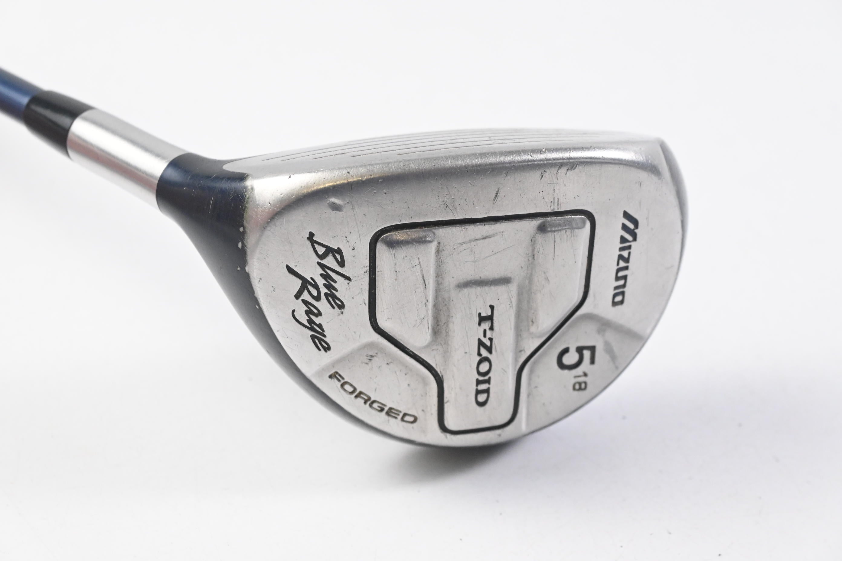 Left Hand Mizuno T-Zoid Forged #5 Wood / 18 Degree / Stiff Flex Exsar Platinum
