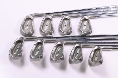 Ping Zing Irons / 3-PW+SW / Black Dot / Stiff Flex Ping KT-M Shafts