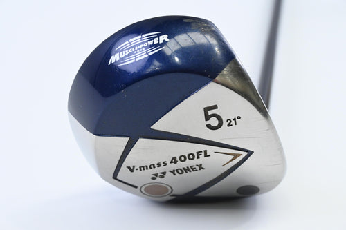 Ladies Yonex V-Mass 400 FL #5 Wood / 21 Degree / Ladies Flex Ultimum Ti 70 Shaft