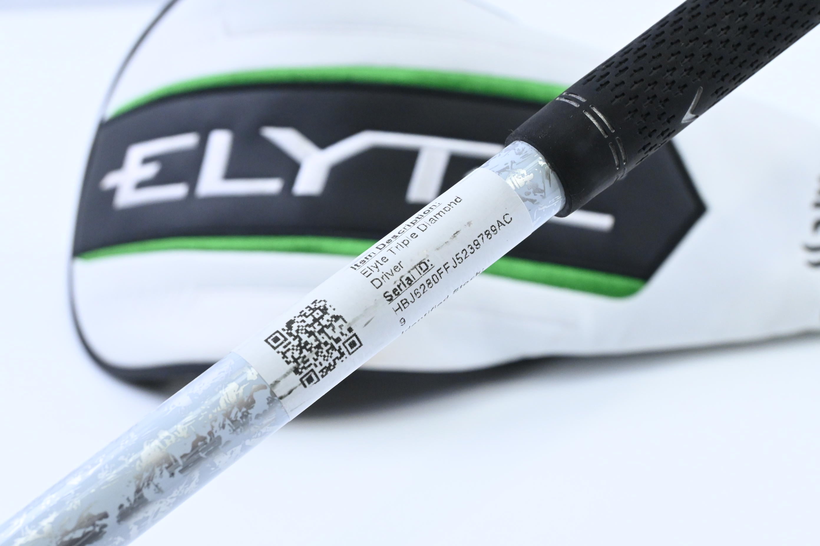 Callaway Elyte Triple Diamond Driver / 9 Degree / X-Flex Denali Black 60 Shaft