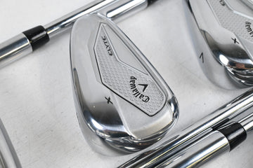 Callaway Elyte X Irons / 5-PW / Regular Flex Vector 80 Shafts