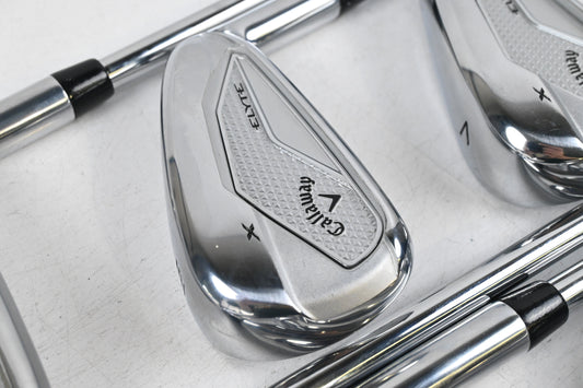 Callaway Elyte X Irons / 5-PW / Regular Flex Vector 80 Shafts