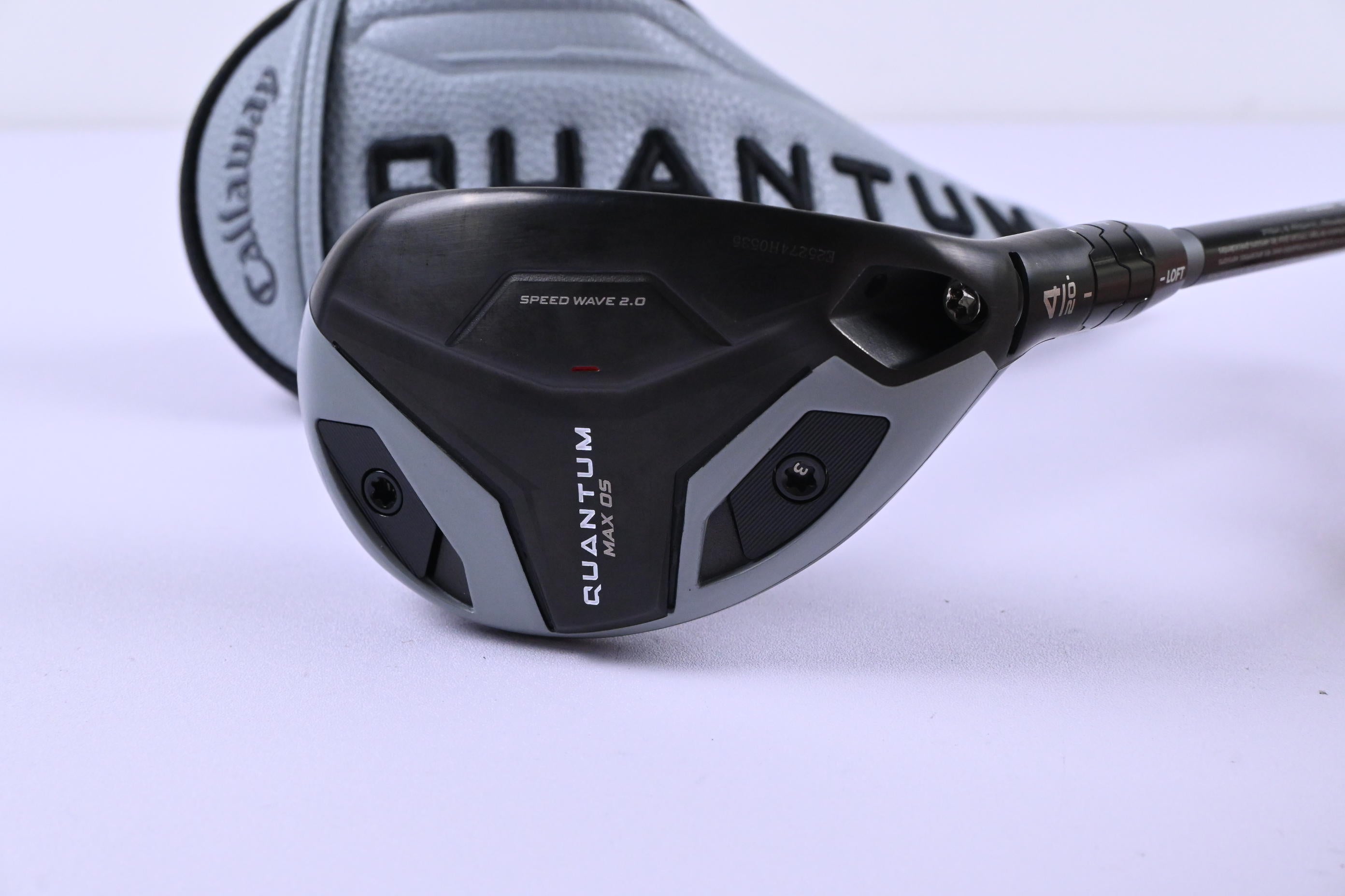 Callaway Quantum Max OS #4 Hybrid / 20 Degree / Regular Flex Frost Silver 60