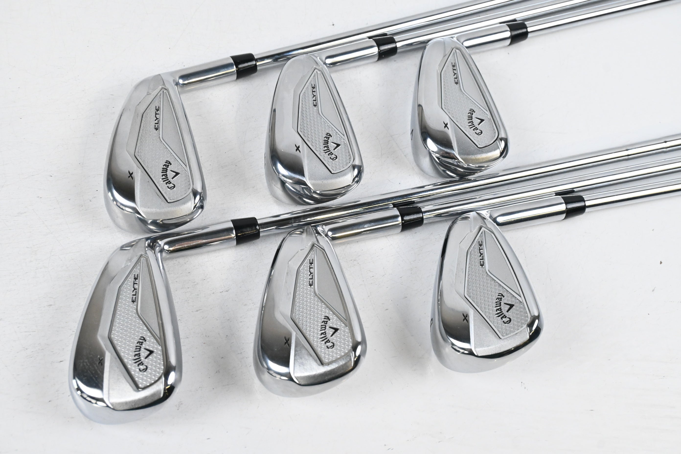 Callaway Elyte X Irons / 5-PW / Regular Flex Vector 80 Shafts