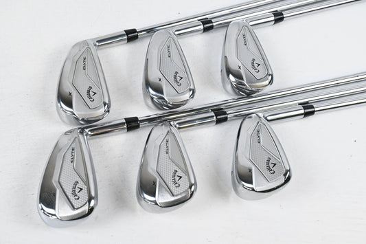 Callaway Elyte X Irons / 5-PW / Regular Flex Vector 80 Shafts