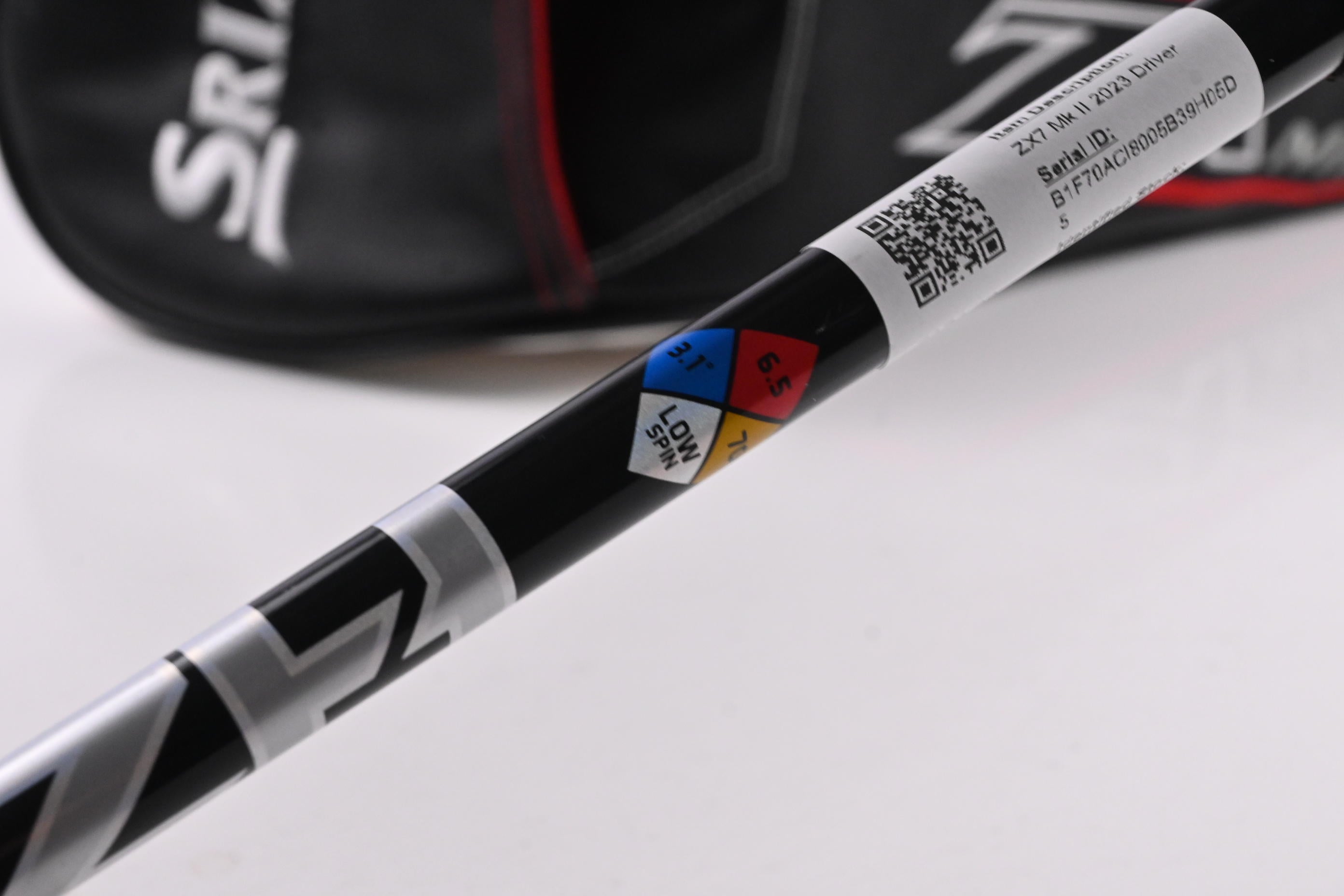 Srixon ZX7 Mk II 2023 Driver / 10.5 Degree / X-Flex HZRDUS Black 70 Shaft