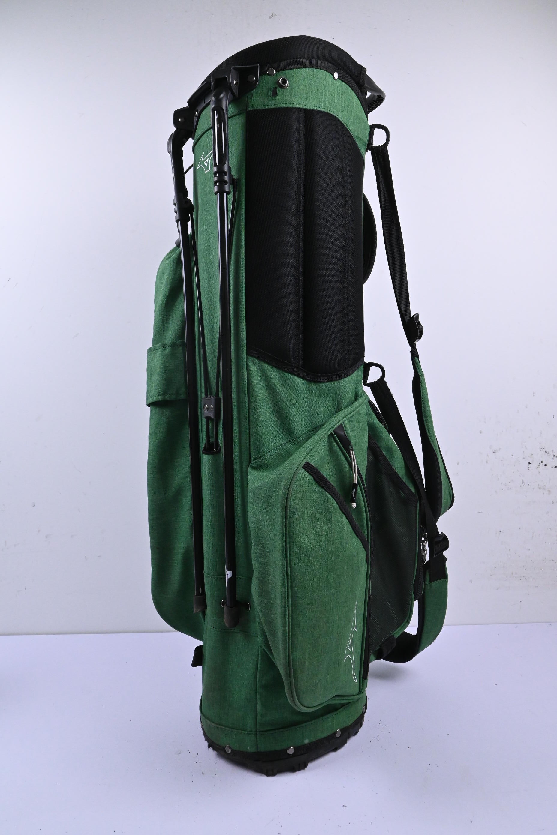 Mizuno BR-D3 Stand Bag / 4-Way Divider / Green & Black