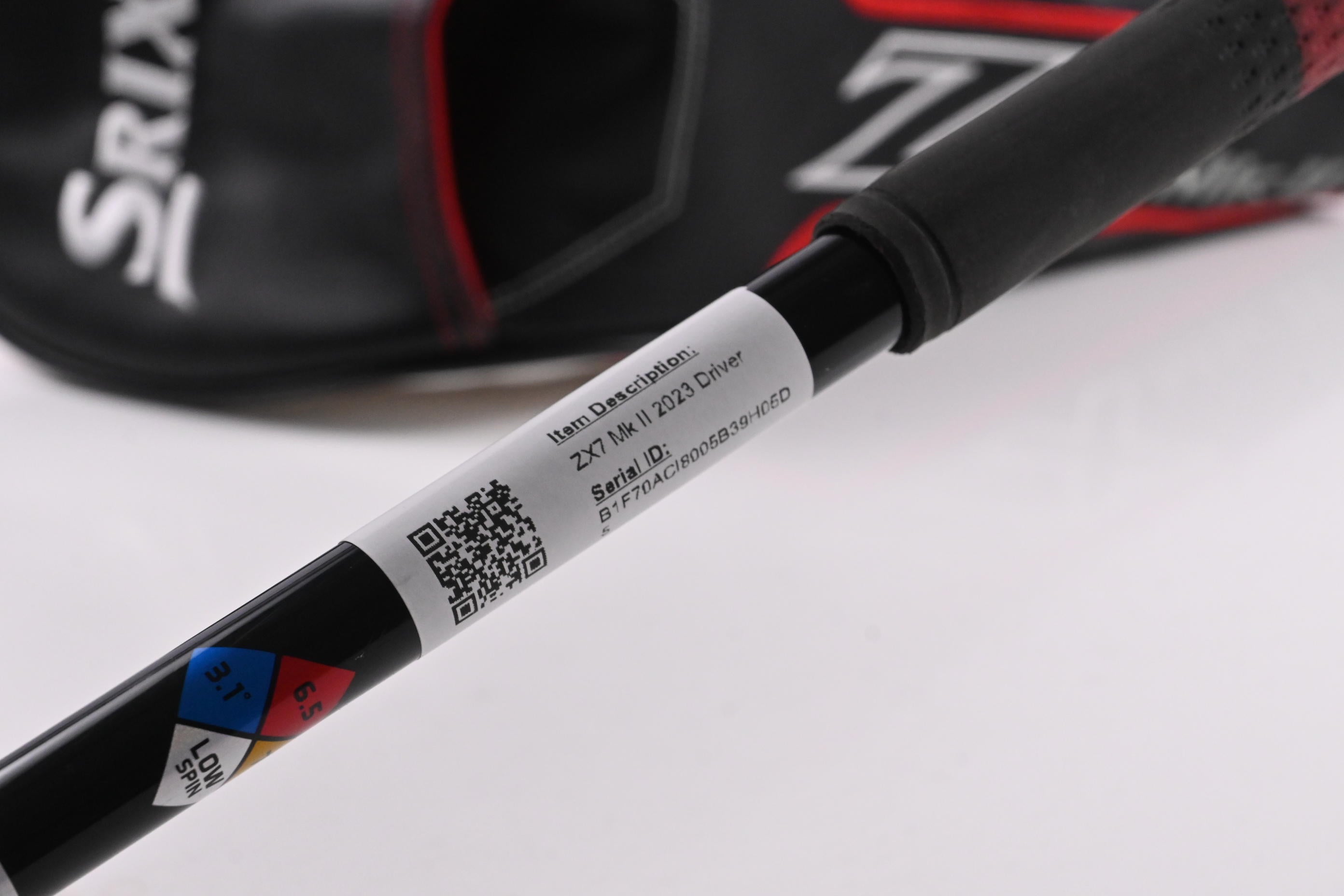 Srixon ZX7 Mk II 2023 Driver / 10.5 Degree / X-Flex HZRDUS Black 70 Shaft
