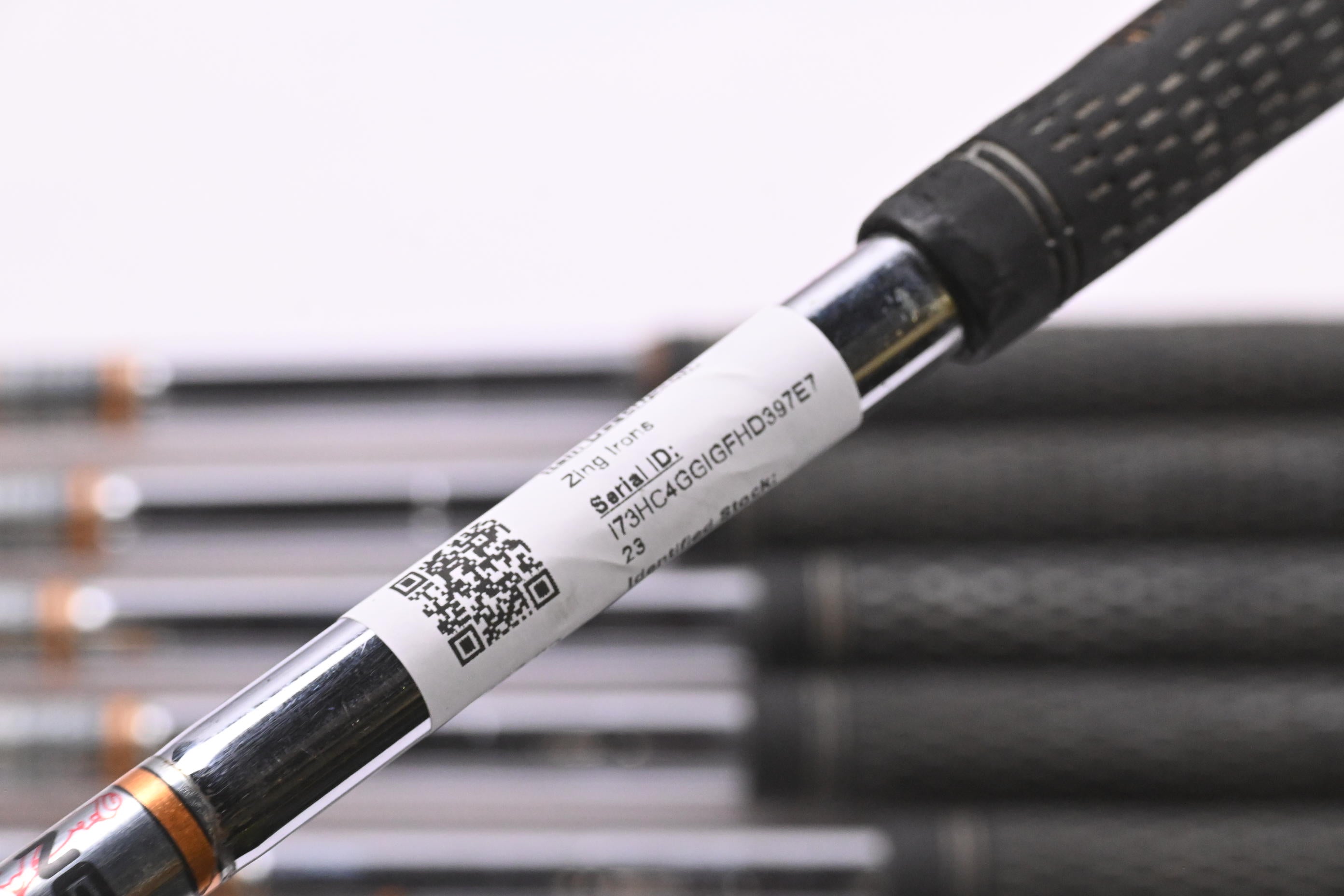 Ping Zing Irons / 3-PW+SW / Black Dot / Stiff Flex Ping KT-M Shafts