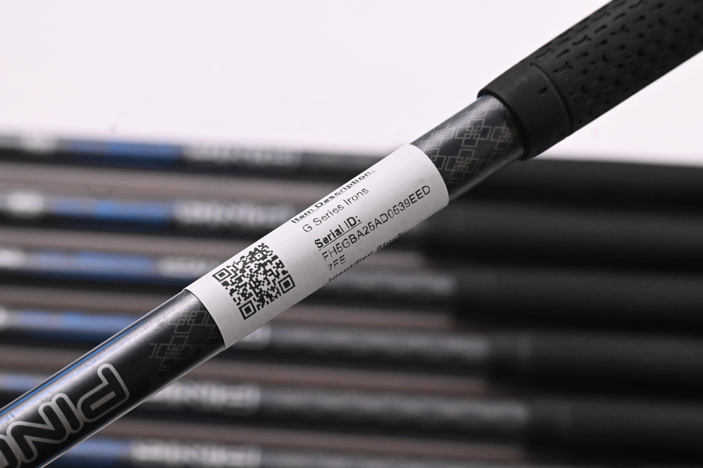 Ping G Series Irons / 4-PW+SW / Blue Dot / Regular Flex Ping CFS 65 Shafts