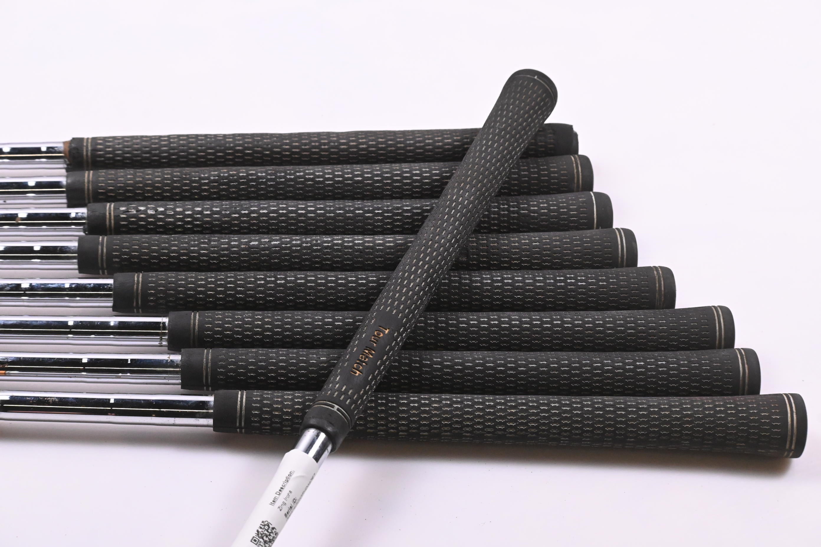 Ping Zing Irons / 3-PW+SW / Black Dot / Stiff Flex Ping KT-M Shafts