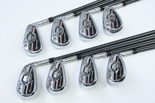 Taylormade M CGB Irons / 5-PW+AW+SW / Senior Flex M2 Reax 55 Shafts