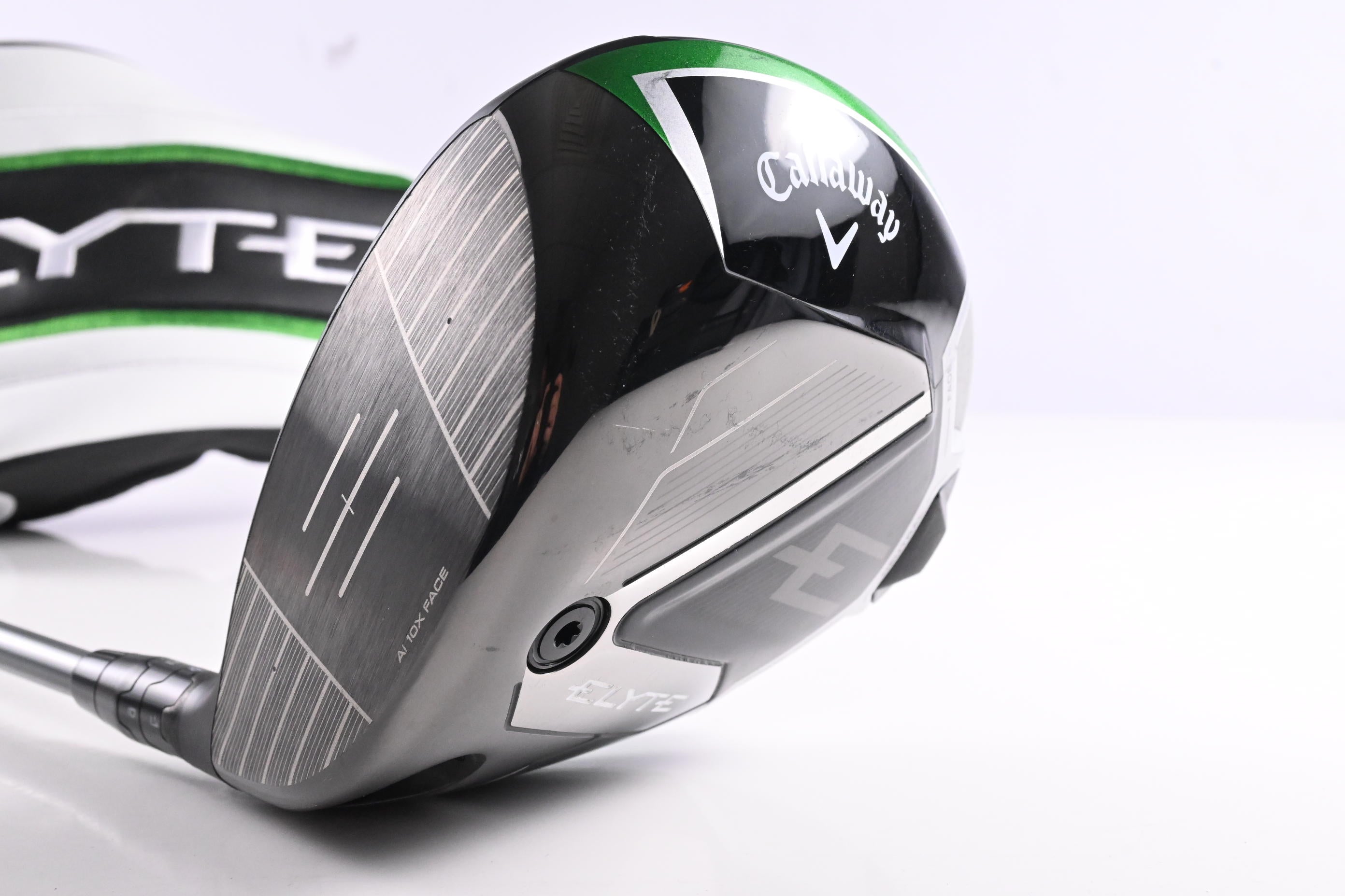 Left Hand Callaway Elyte Driver / 9 Degree / Stiff Flex Denali Charcoal 60 Shaft