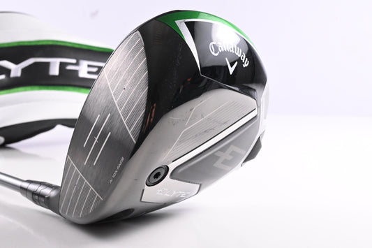 Left Hand Callaway Elyte Driver / 9 Degree / Stiff Flex Denali Charcoal 60 Shaft