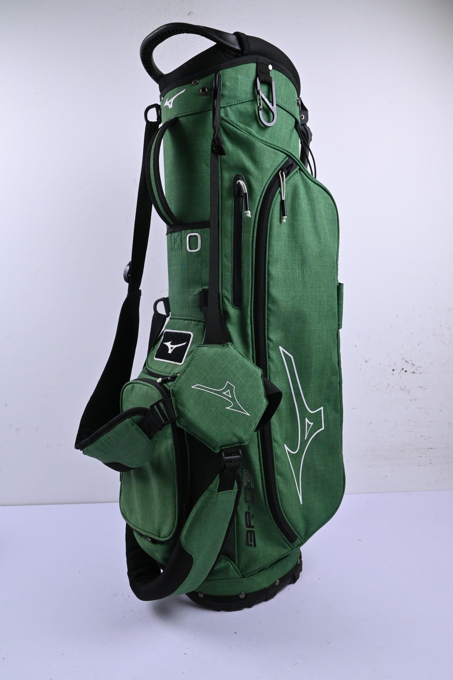 Mizuno BR-D3 Stand Bag / 4-Way Divider / Green & Black