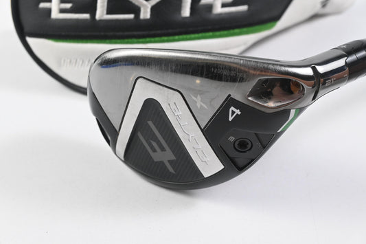 Callaway Elyte X #4 Hybrid / 21 Degree / Regular Flex Denali Charcoal 60 Shaft