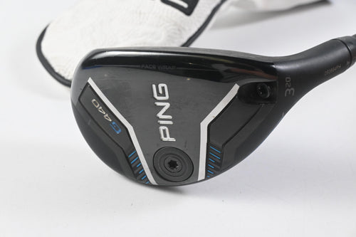 Ping G440 #3 Hybrid / 20 Degree / Stiff Flex Ping Alta CB Blue 70 Shaft