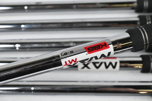 Taylormade Qi Irons / 5-PW+GW+SW / Stiff Flex KBS MAX MT 85 Shafts