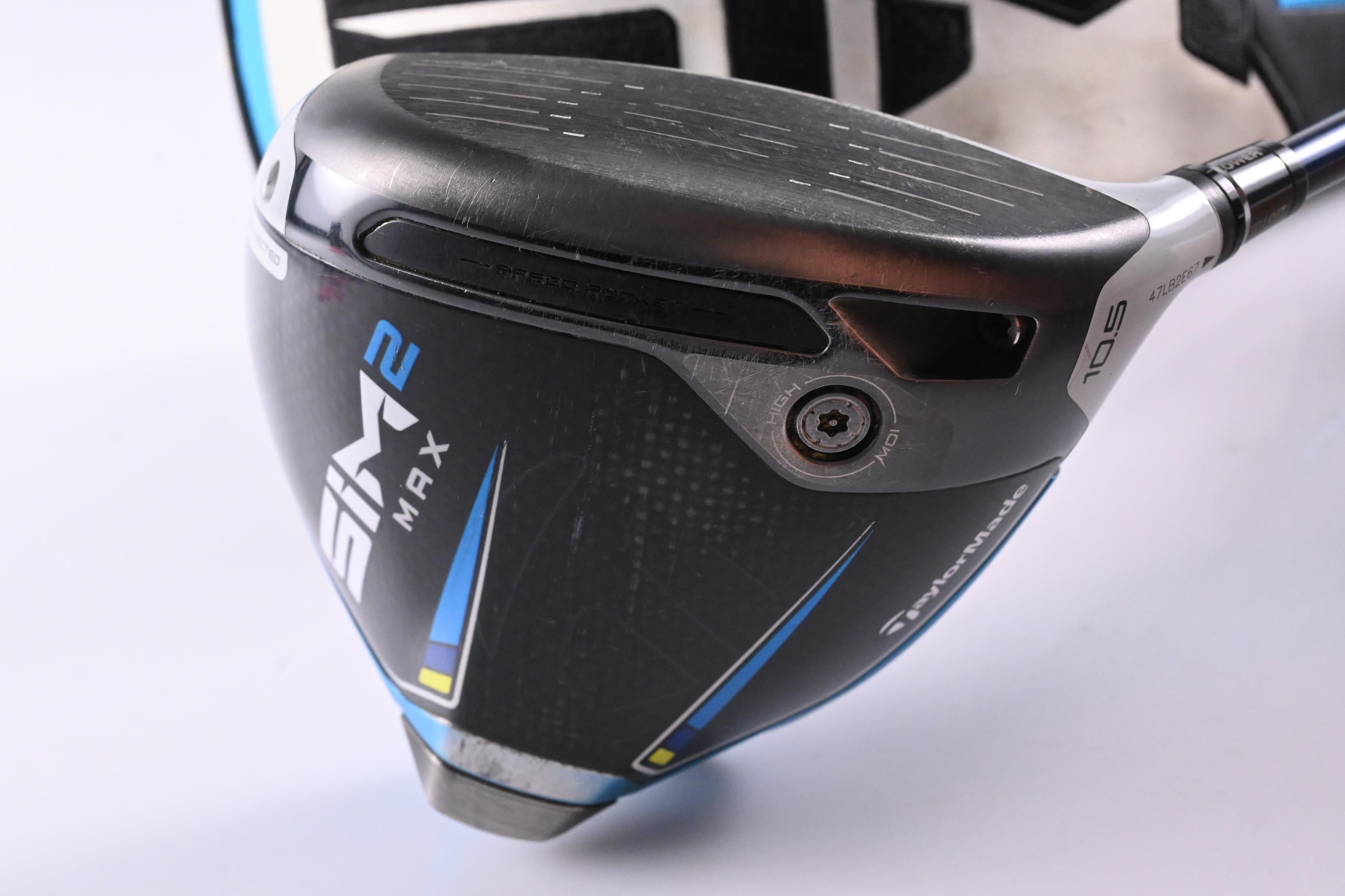 Taylormade SIM2 Max Driver / 10.5 Degree / Stiff Flex Fujikura Ventus Blue 5