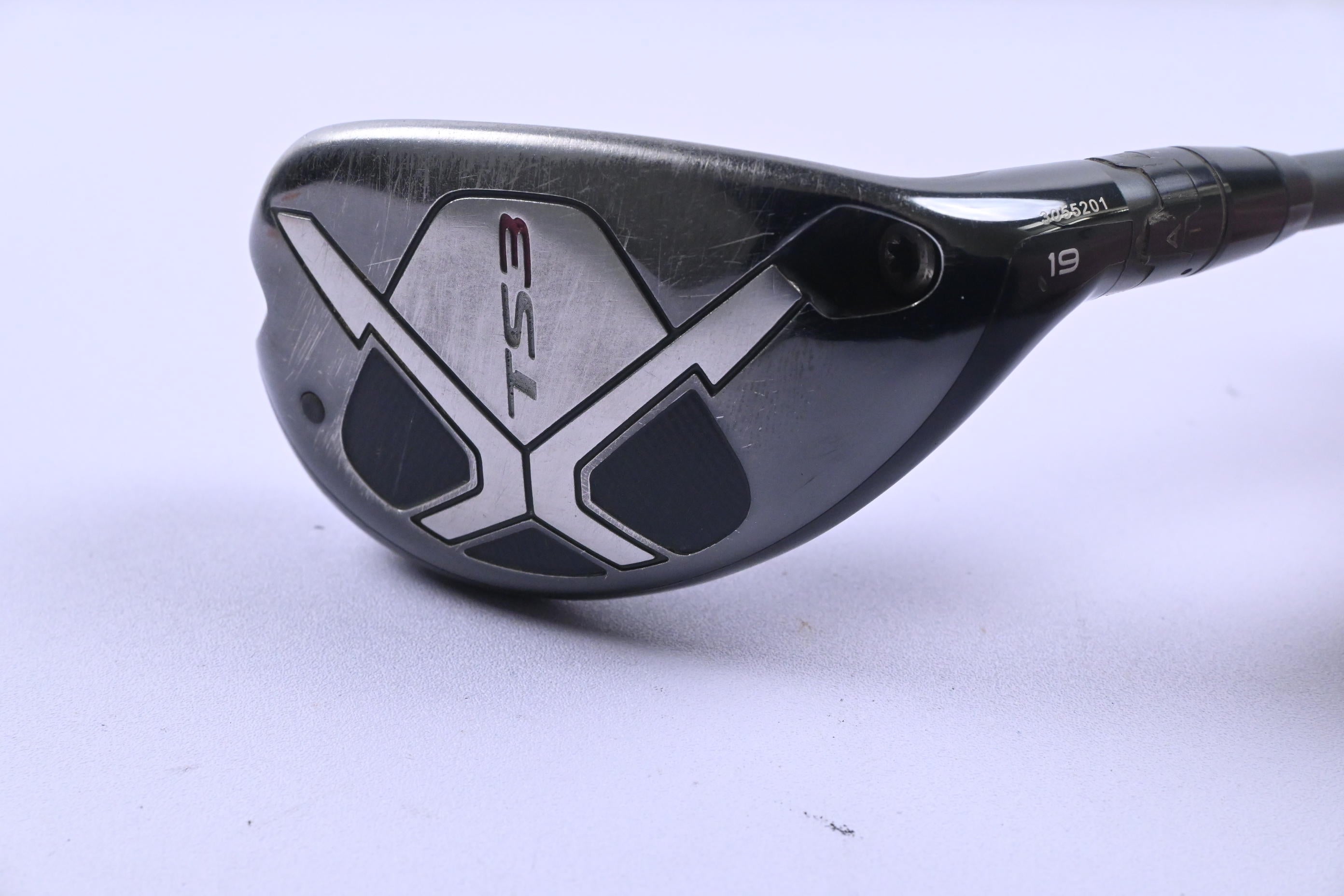 Titleist TS3 #3 Hybrid / 19 Degree / Stiff Flex HZRDUS Smoke Black 80 Shaft