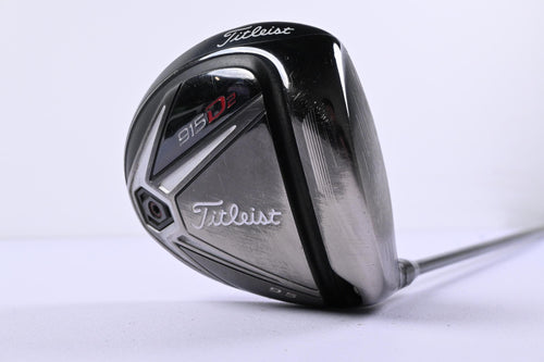Titleist 915 D2 Driver / 9.5 Degree / Stiff Flex HZRDUS Smoke Black 60 Shaft