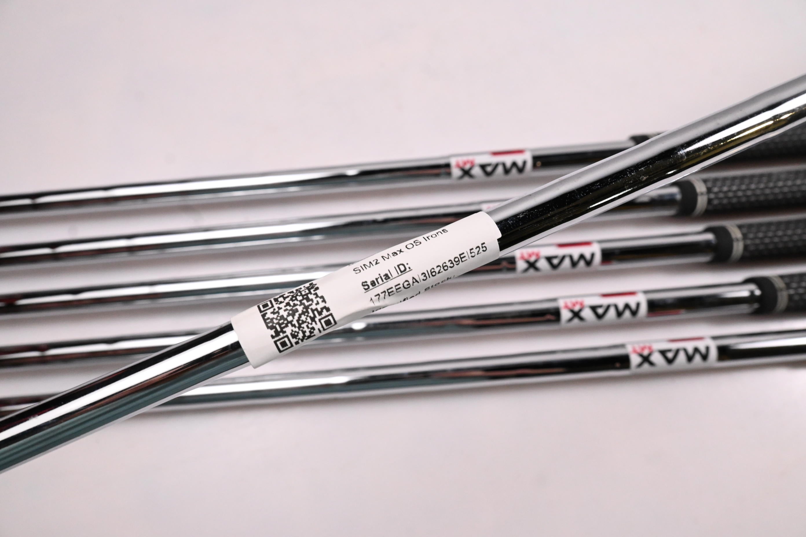 Taylormade SIM2 Max OS Irons / 5-PW / Regular Flex KBS MAX MT 85 Shafts
