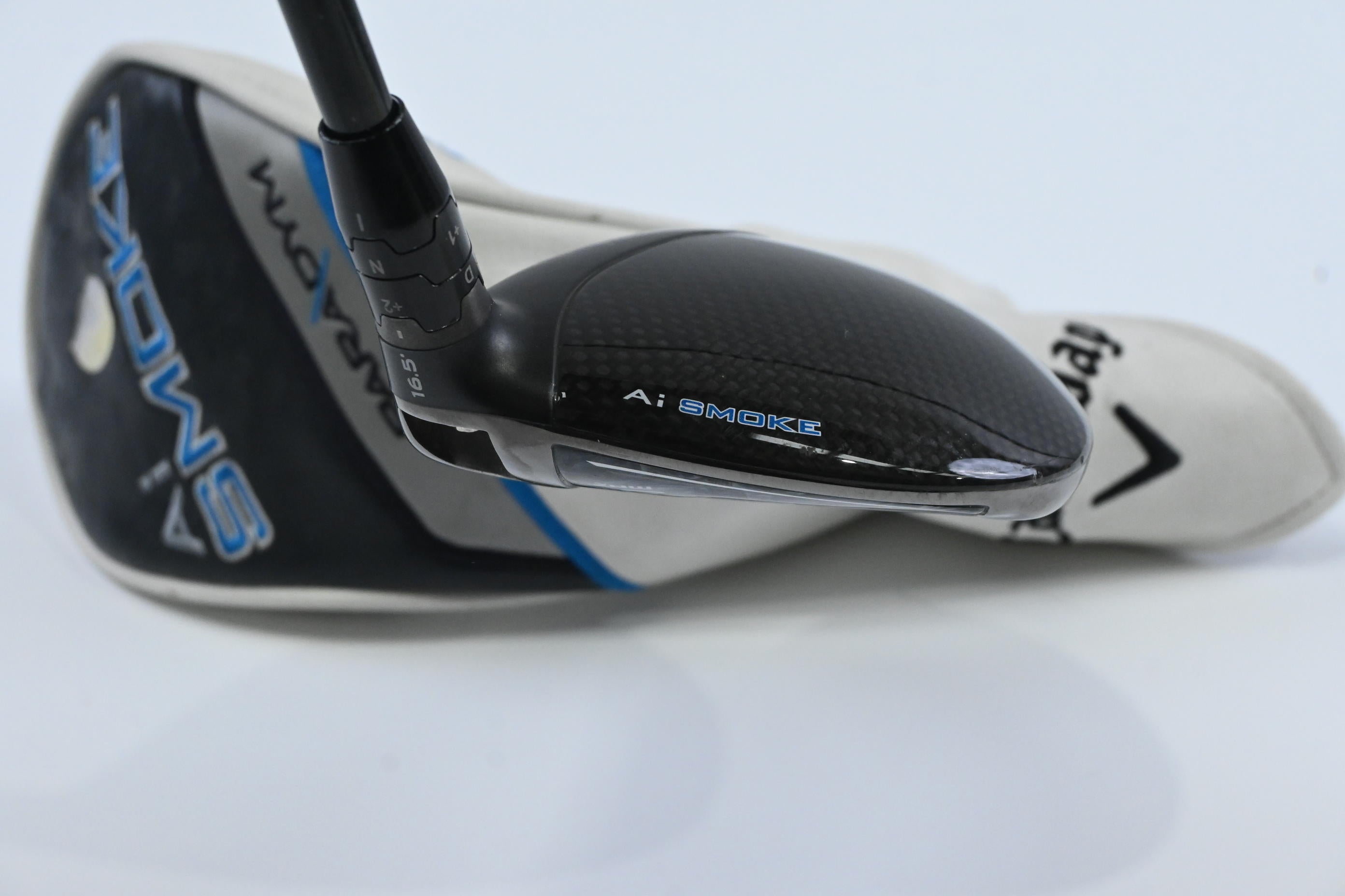 Callaway Paradym Ai Smoke Max #3 Wood / 16.5 Degree / X-Flex Denali Black 80