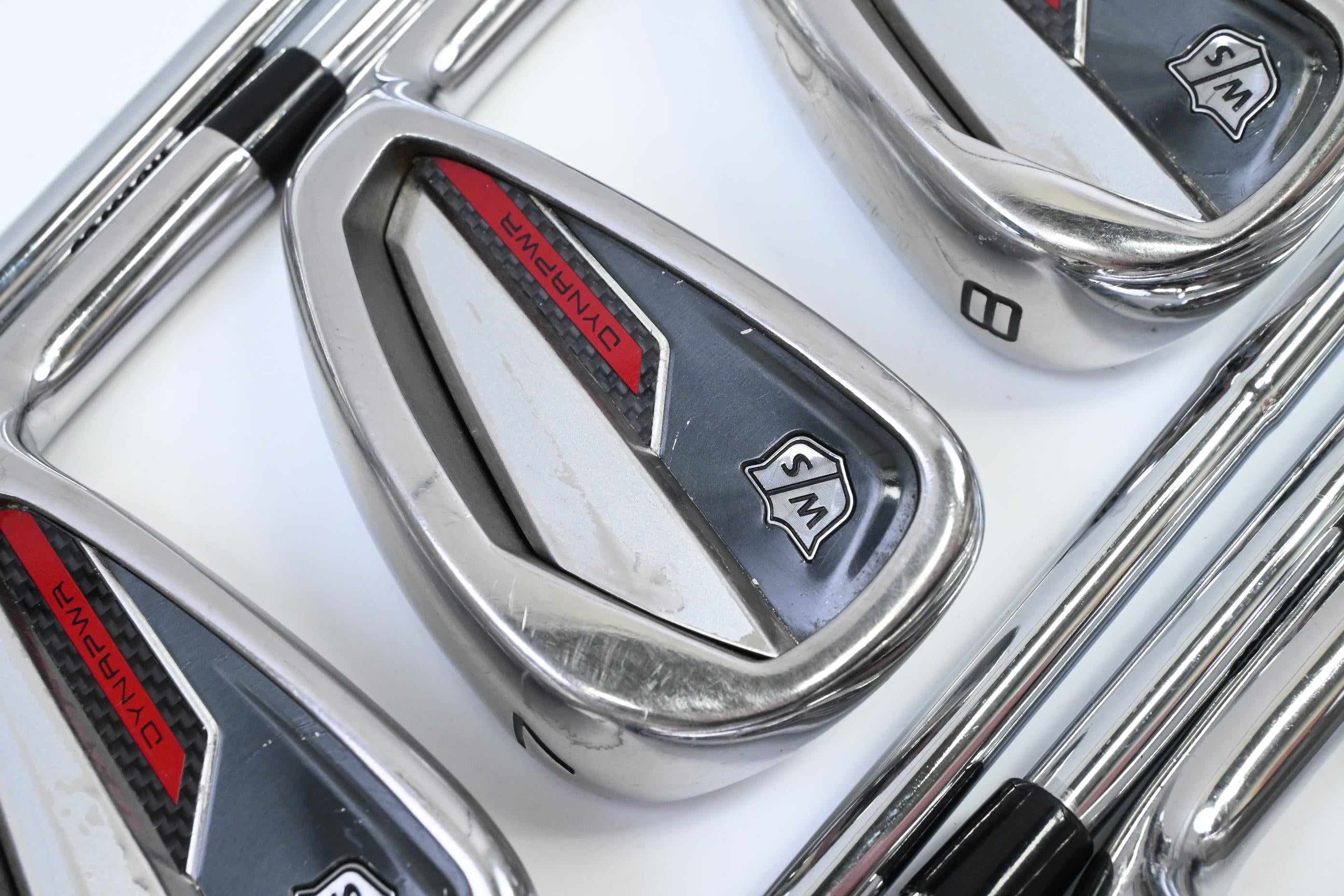 Wilson Dynapower 2023 Irons / 5-PW+GW+SW / Stiff Flex Dynamic Gold 115 S300