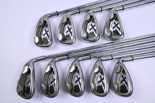 Callaway X-20 Irons / 3-PW+SW / Regular Flex Steel Shafts