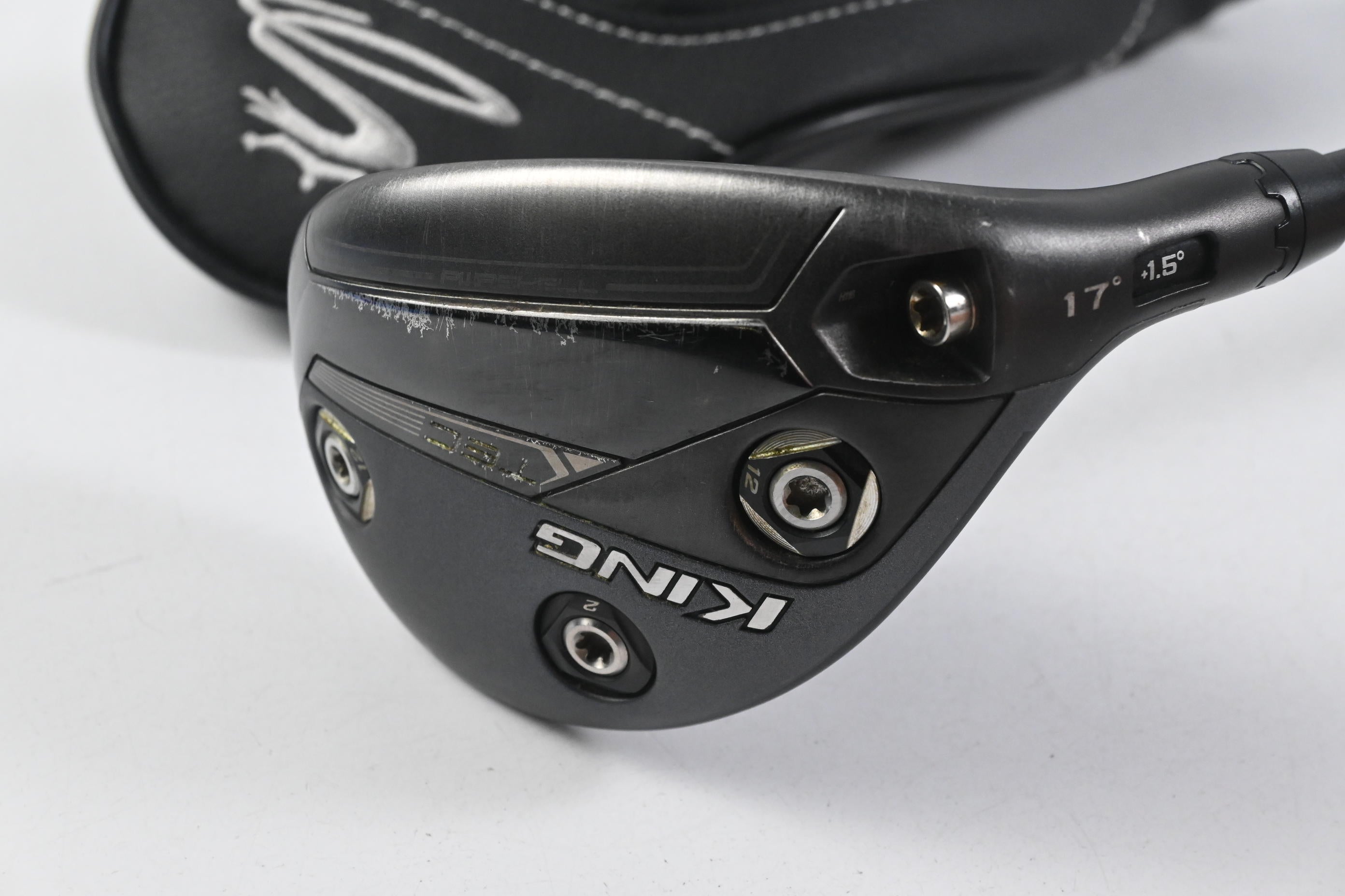 Cobra King Tec 2021 #2 Hybrid / 17 Degree / Stiff Flex KBS PGI 75 Shaft