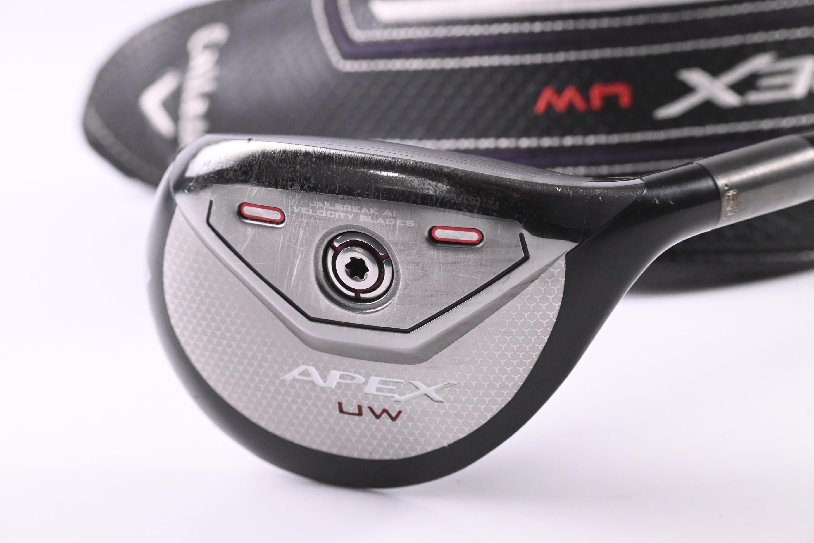 Callaway Apex UW #3 Hybrid / 19 Degree / Stiff Flex HZRDUS RDX Smoke Black 70