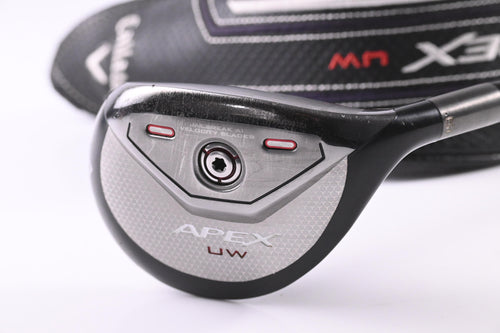 Callaway Apex UW #3 Hybrid / 19 Degree / Stiff Flex HZRDUS RDX Smoke Black 70