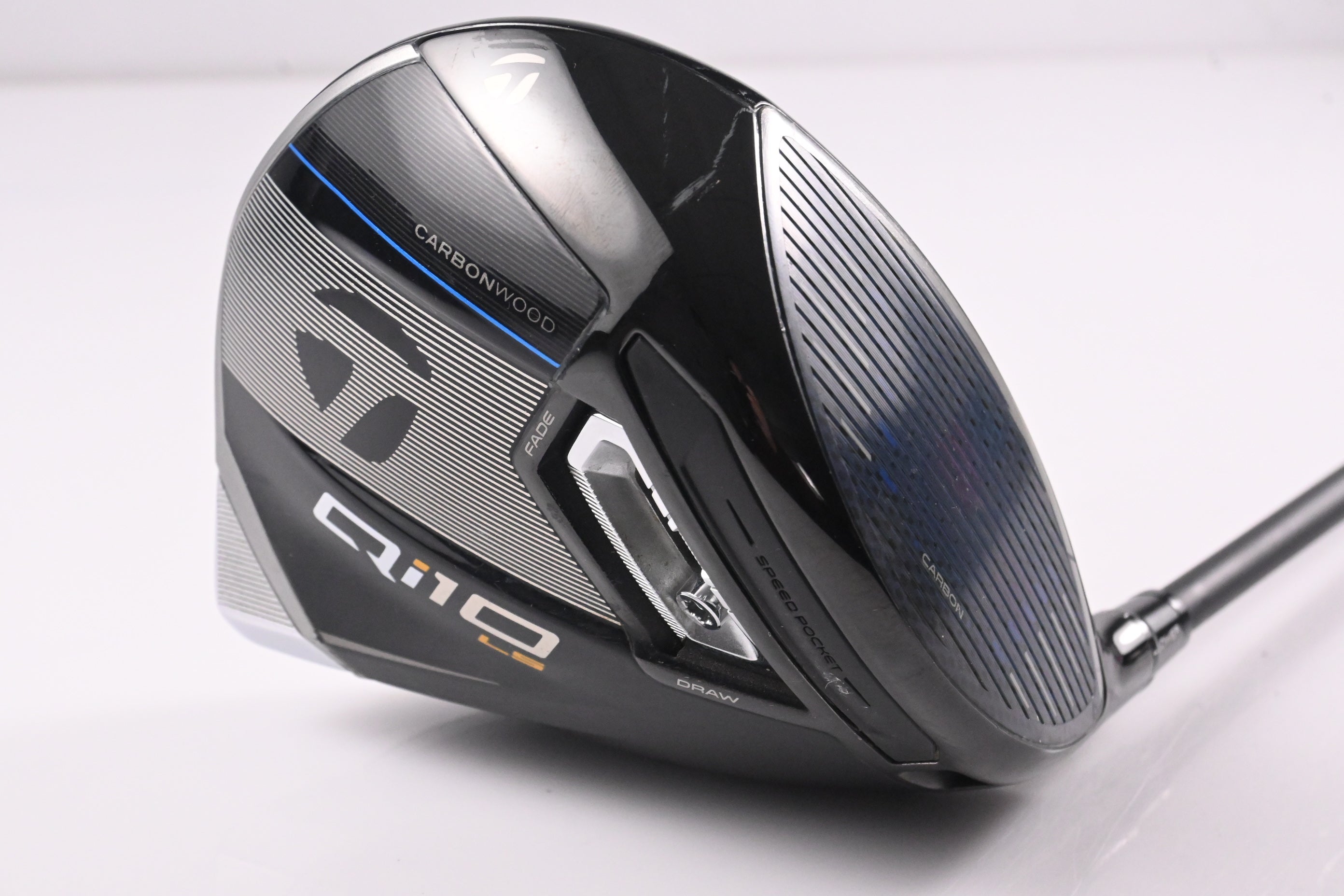 Taylormade Qi10 LS Driver / 8 Degree / Regular Flex REAX White 60 Shaft