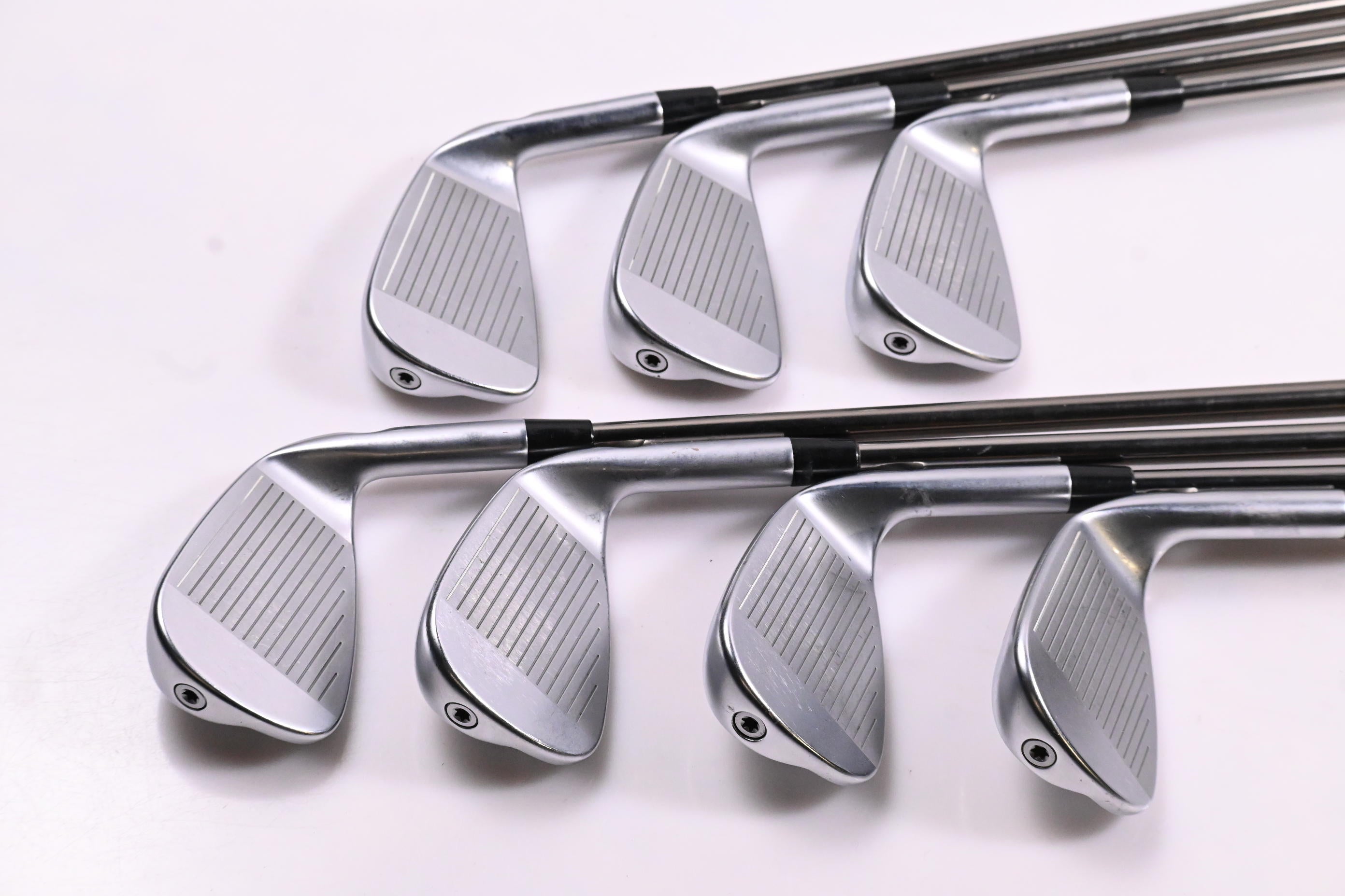 Left Hand Ping i500 Irons / 4-PW / Black Dot / Senior Flex UST Recoil ES 760