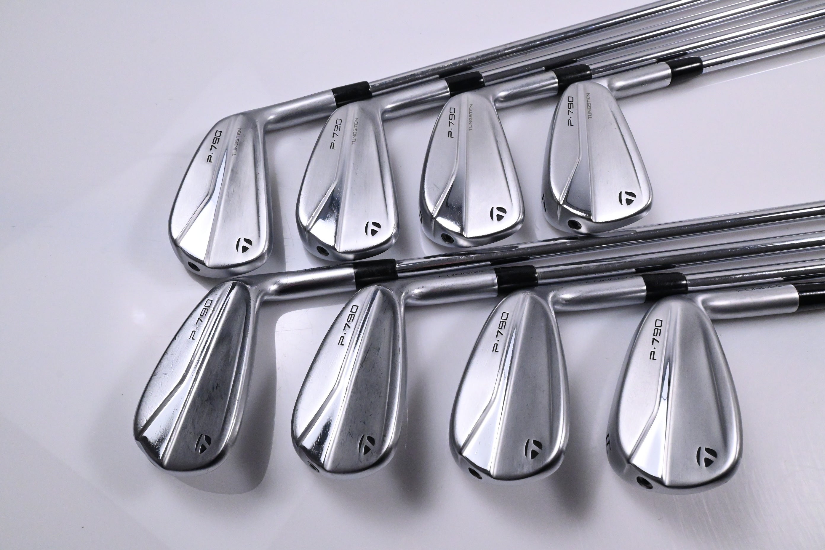 Taylormade P790 2021 Irons / 4-PW+AW / Regular Flex KBS Max MT 85 Shafts
