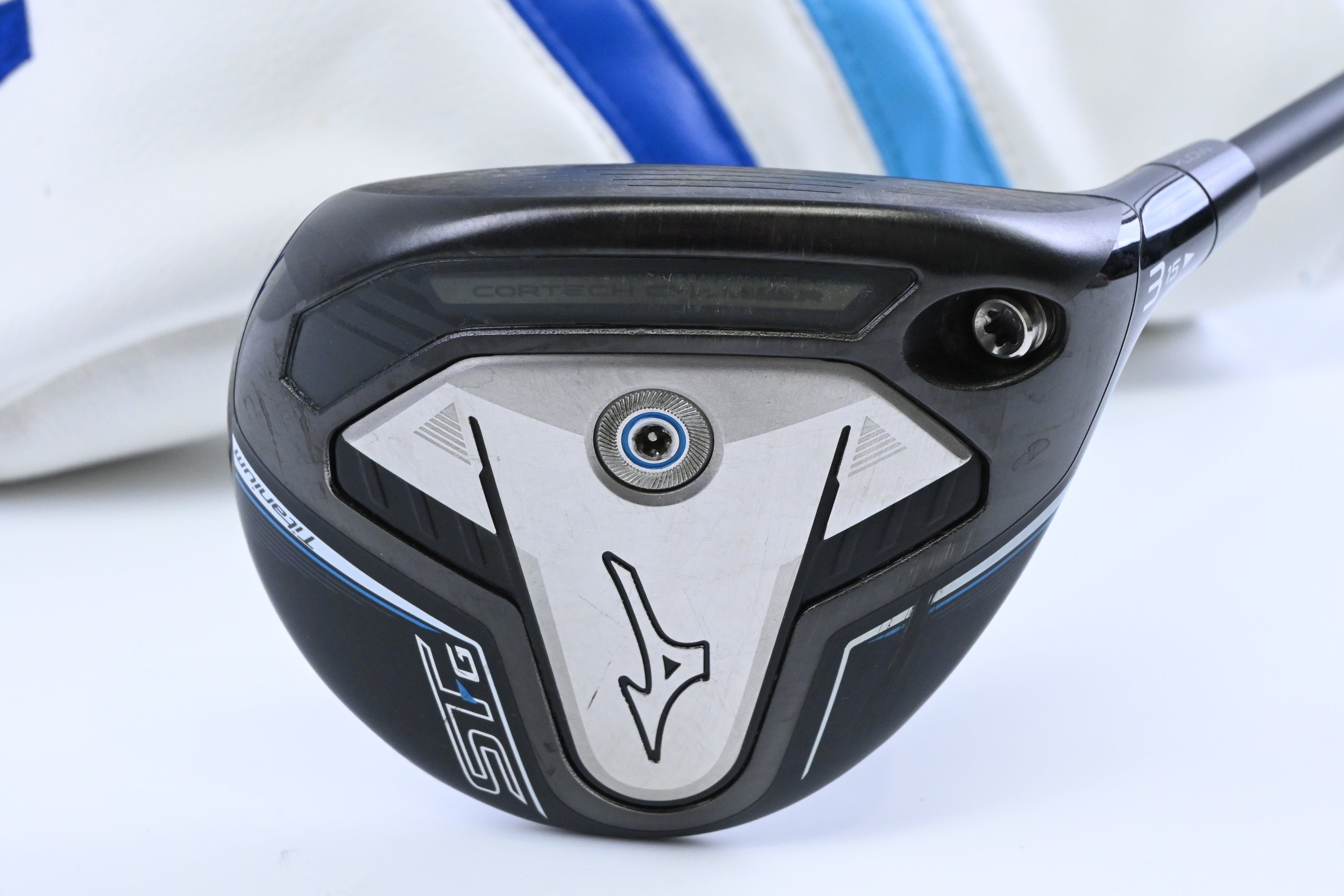 Mizuno ST-G Titanium #3 Wood / 15 Degree / X-Flex Tensei 1K Blue 75 Shaft