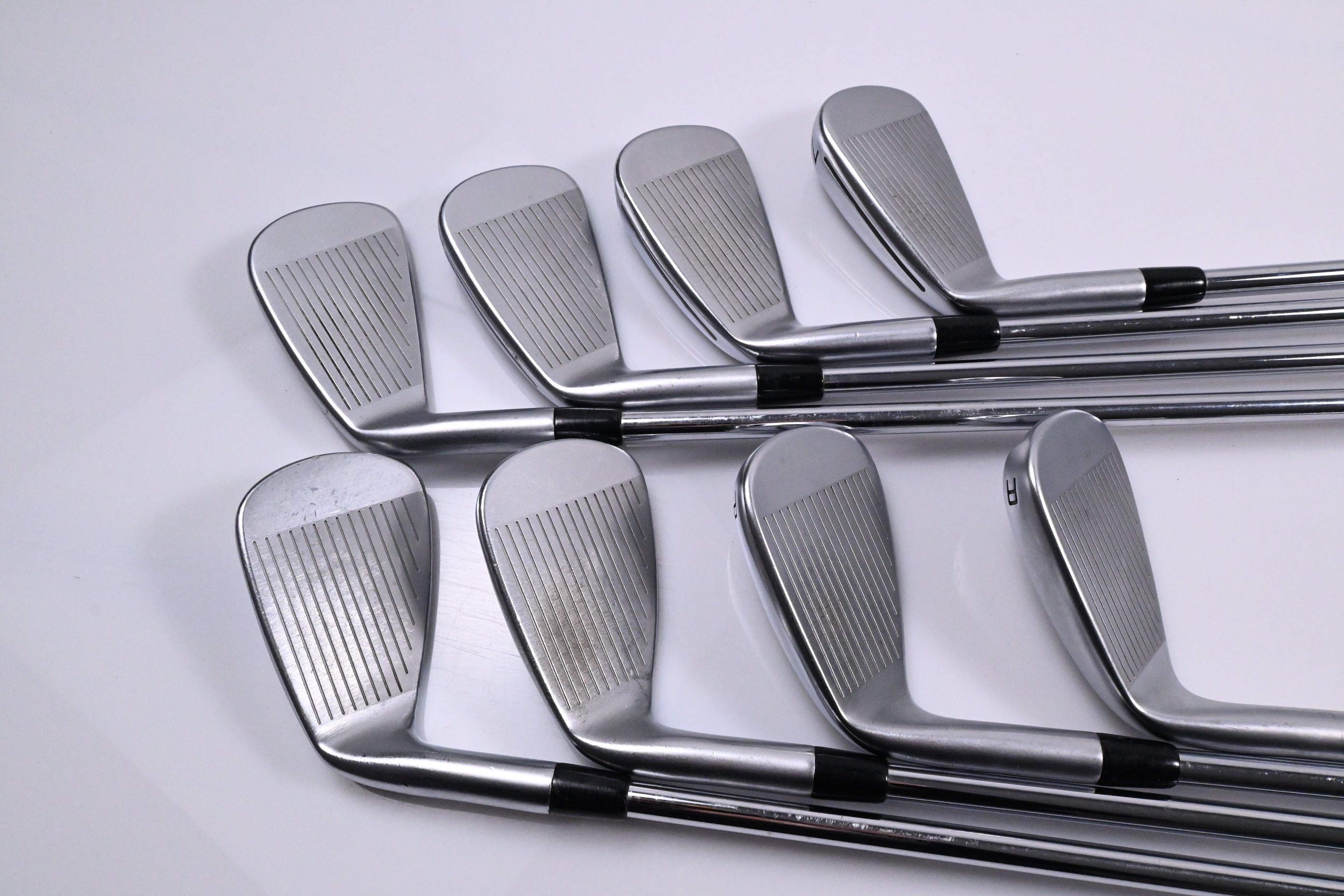 Taylormade P790 2021 Irons / 4-PW+AW / Regular Flex KBS Max MT 85 Shafts