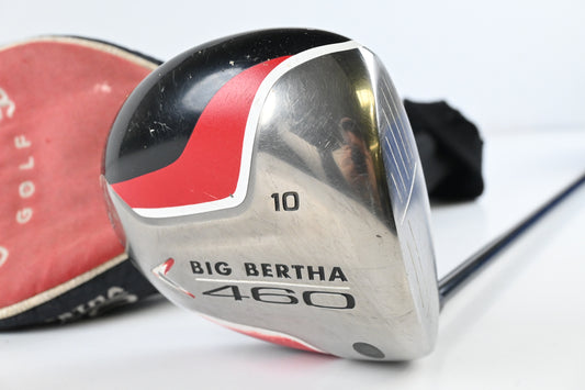 Callaway Big Bertha 460 Driver / 10 Degree / Stiff Flex Aldila NVS 55 Shaft