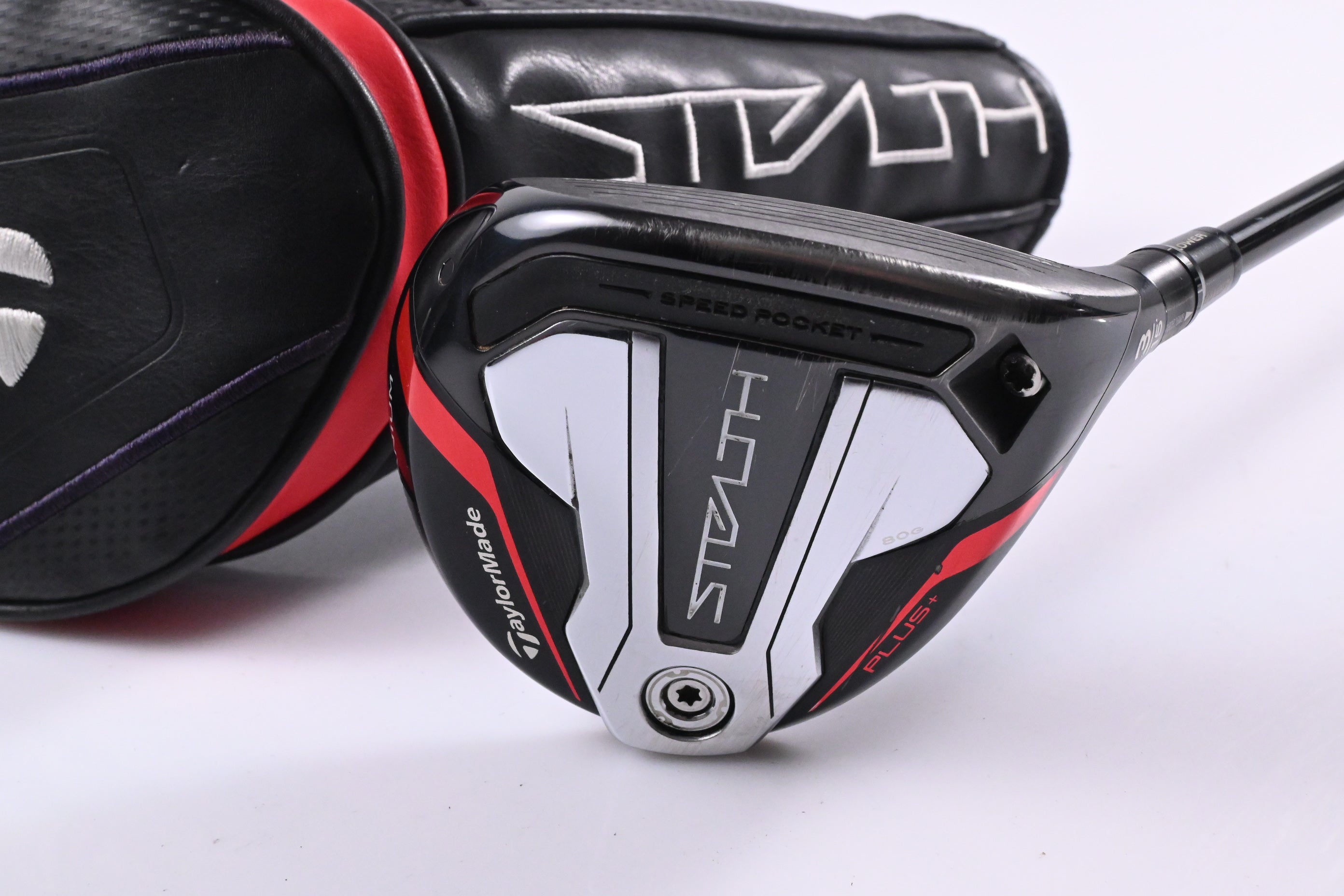 Taylormade Stealth Plus #3 Wood / 15 Degree / Stiff Flex HZRDUS Smoke Red RDX 75